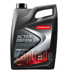 Купить моторное масло Champion oil ACTIVE DEFENCE 10W40 SN Полусинтетическое | Артикул 8210952