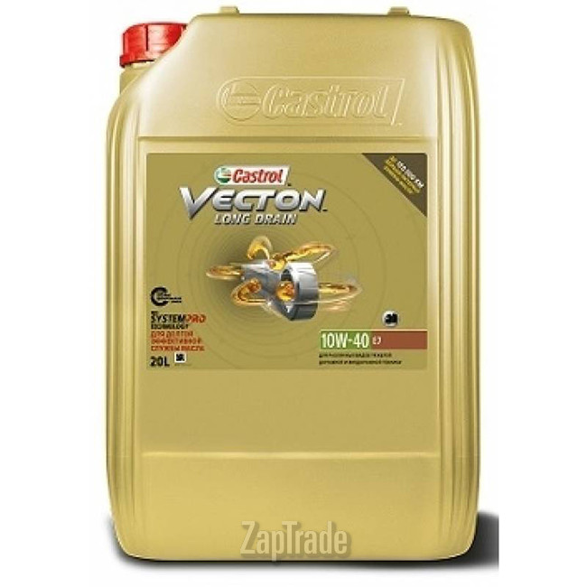 Купить моторное масло Castrol Vecton Long Drain Синтетическое | Артикул 15B353