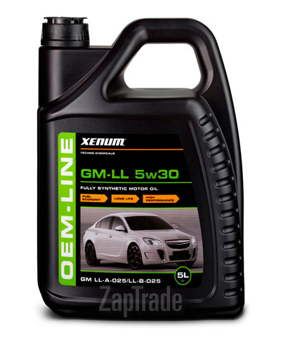 Купить моторное масло Xenum OEM-LINE GM-LL 5w30 Синтетическое | Артикул 1228005