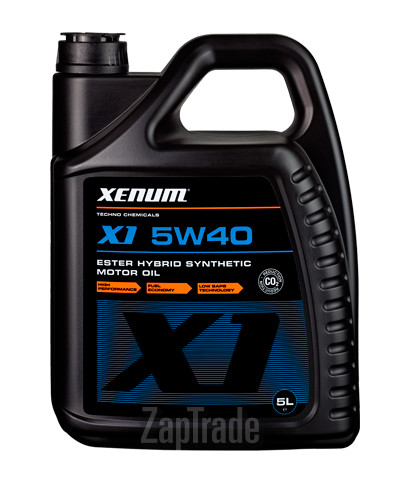 Купить моторное масло Xenum X1 5w40 Синтетическое | Артикул 1068005