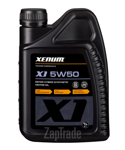 Купить моторное масло Xenum X1 5w50 Синтетическое | Артикул 1464001