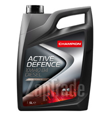 Купить моторное масло Champion oil ACTIVE DEFENCE 10W40 B4 DIESEL Полусинтетическое | Артикул 8204210