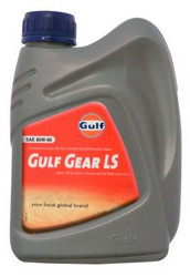 Трансмиссионные масла и жидкости ГУР: Gulf Gear LS 80W-90 , Минеральное | Артикул 8717154952278